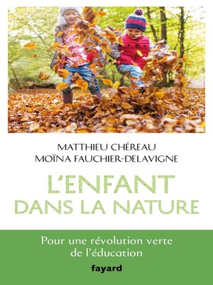 cover image of L'enfant dans la nature